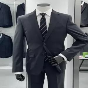 트루젠 남성 봄여름시그니처 다크그레이 기본핏스판정장