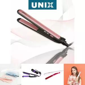 유닉스 세라믹 스트레이터 고데기 2302/유닉스고데기/고대기/헤어매직기/뽕고데기/판고데기/물결/