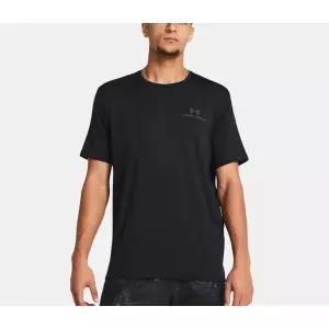 [백화점 정품] 언더아머 Under Armour 1383973 -001 블랙 남성 루즈핏 기능성 반팔 반팔티 운동복 트레이닝