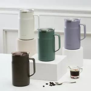 메트로 카페 머그 세라믹 텀블러 600ml (LHC4282)