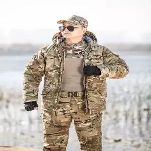전술복 방한 미국 유니폼 패딩 S 카키 군복 세트 밀리터리 CP 카모플라주 바지 S 165