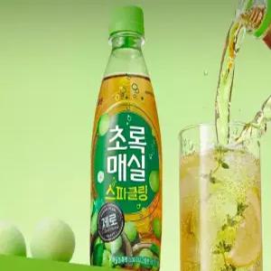 초록매실 스파클링 제로 350ml 20개