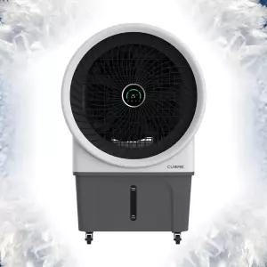 쿠오레 이동식 대형 냉풍기 80L 산업 현장 파워 냉방 CAC-D900
