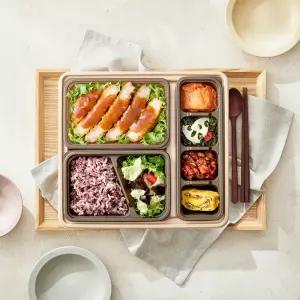 [본도시락] 건강집밥 수작돈까스 반상