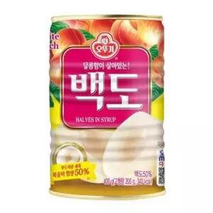 과일통조림 오뚜기 백도(반절) X 400g 12개