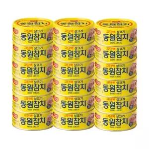 동원 살코기 참치 85g x18개