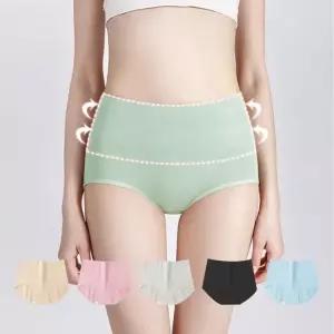 하이웨스트 면 팬티 임산부 빅사이즈 속옷 여성사각팬티 여성드로즈 네모팬티 모달팬티