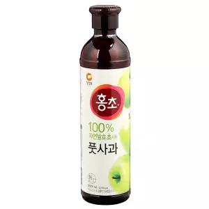 마시는홍초(풋사과) 900ML/청정원-3개