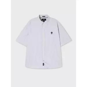 매장정품 WHO.A.U 후아유 Steve Oxford Short Sleeve Shirts WHYWG2511U WHYWG2511U001 1842786