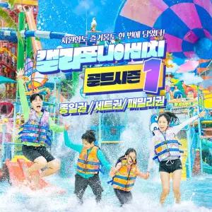 (경주)캘리포니아비치 골드시즌1 종일/오후/세트/패밀리권 (8/3~8/7)/종일,오후 워터파크 입장권