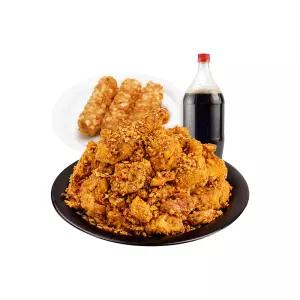 [60계치킨] 호랑이치킨&포테이토치즈스틱&콜라1.25L
