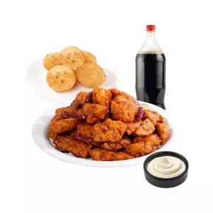 [60계치킨] 참지마라순살&쫀득치즈볼&콜라1.25L