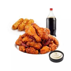 [60계치킨] 참지마라치킨&포테이토치즈스틱&콜라1.25L