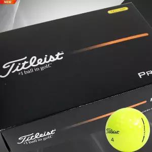 타이틀리스트 2025년 Titleist PRO V1 골프공 옐로우