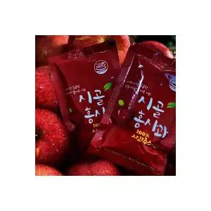 시골홍사과 사과즙 120ml x 100팩 100%사과 NFC방식 생착즙