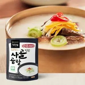 [NS홈쇼핑][고삼농협] 착한들 한우진한 사골 곰탕 500ml x 10팩[36060446]