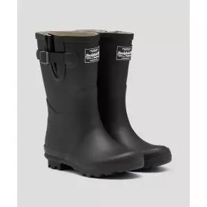 RF3SHBG1RB001_BK 키즈 오리지널 매트 숏 레인부츠 - 블랙 ROCKFISH WEATHERWEAR KIDS