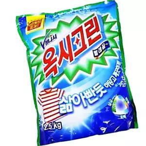 IKW74E6B2 옥시크린 분말 2.5kg 기 비누 세탁 가루 빨래 세제 대용량