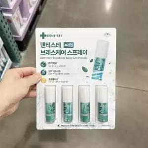 덴티스테 브레스케어 스프레이 15ml x 4개_26142904