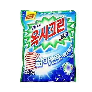 IOW74E6B2 옥시크린 기 분말 2.5kg 대용량 빨래 가루 세제 비누 세탁
