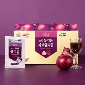 (진안)유기농 자색 양파즙 80ml 30팩