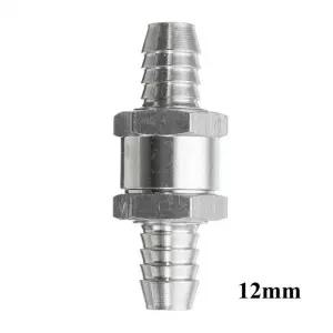 역류방지 금속 연결 알루미늄합금 체크밸브 배관 기화기 커넥터 12mm JtrM