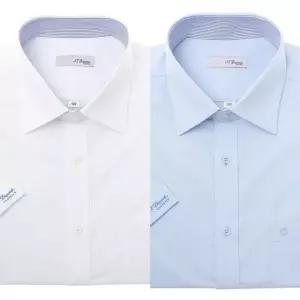 [갤러리아] [듀퐁셔츠]26년도 S/S신상품 반팔셔츠(일반핏)SE6MM12HS901화이트 블루