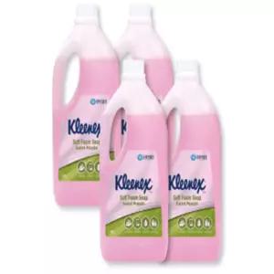 호시아 핸드워시 폼솝 스윗파우더향 1.95L X 4개 화장실용품