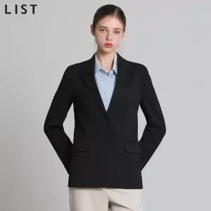 [리스트(LIST)] 포멀 투버튼 셋업 재킷 (택가격:338000원)