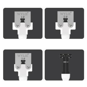 WYLIE WL-648 IPad 호환 전원 어댑터  케이블 데이터 라인 Pro 10.5/12.9 수리용 미니/Air용 배터리 프리
