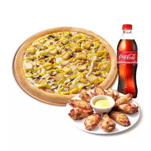 (파파존스) 오리지널 아이리쉬 포테이토(L)+파파스 윙+코카-콜라500ml