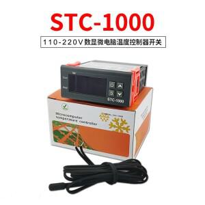 5Pcs ETC-1000 온도 컨트롤러 마이크로컴퓨터 디지털 디스플레이 조절기 NTC 센서가 있는 냉동 알람