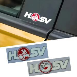 2팩 HSV 레이싱 플래그 자동차 배지 로고 스티커 - 홀튼 차량 액세서리