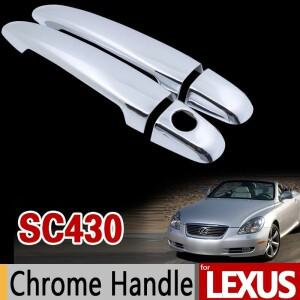 Lexus SC430 2001 - 고급스러운 크롬 핸들 커버  세트 자동차 액세서리 스티커 스타일링