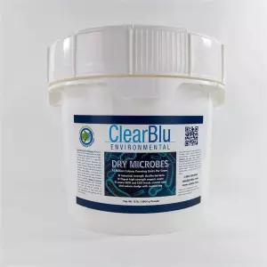 정화 시스템 그리스 트랩 처리 및 연못에서 폐기물을 소화하는 ClearBlu 환경 15파운드 건조 미생물 100억