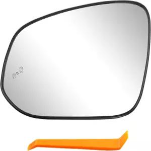 Left Driver Side Mirror Glass Fits 2013-2025 Toyota RAV4 Tacoma 4Runner Heated with Blind Spot