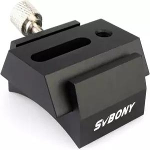 파인더 스코프 설치에 이상적인 SVBONY 도브테일 베이스 광학 망원경용 풀 메탈 브래킷 42mm