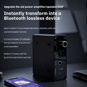 Osound Qualcomm QCC5181 고급 블루투스 6.0 오디오 수신기 LHDC 자동차 홈 무손실 광섬유 동축 저 지연
