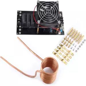 고효율 ZVS 유도 가열 모듈 1000W DIY 금·은 제련용 구리 튜브 금속 히터