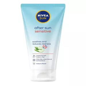 얼굴과 몸을 위한 NIVEA Sun SOS 크림-젤 175ml - 알로에 베라와 제를 사용한 쿨링 수분 공급 건조하거나