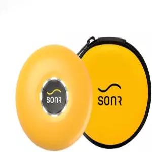 옐로우 번들 SONR 뮤직 오픈 이어 수중 수영 MP3 플레이어 수납 케이스 포함