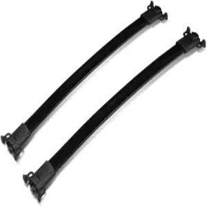 DNA MOTORING PT-ZTL-8050 페어 알루미늄 자동차 지붕 랙 크로스 바 10-17 Equinox/Terrain 및 Black 호환