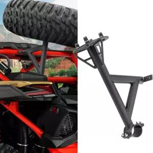 WeiSen 스페어 타이어 캐리어 홀더 Can-Am Maverick X3 2017-2026에 적합 64인치 및 72인치 모델에 맞으며