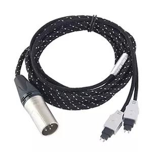 ZY HiFi 케이블 업그레이드 버전 HD580/HD600/HD650 밸런스 라인 4핀 XLR 남성 OCC 250M