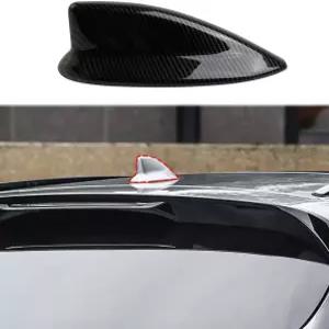crosselec 탄소 섬유 지붕 안테나 상어 지느러미 모양 커버 트림 액세서리 2022-2025 Acura MDX용