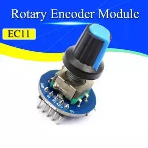 Arduino 브릭 센서 개발을위한 스위치 엔코더 모듈이있는 110Pcs 라운드 오디오 회전 전위차계 손잡이 캡
