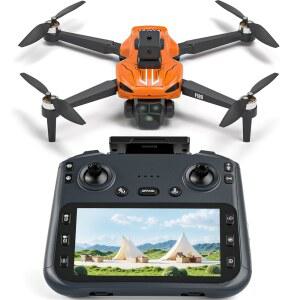 4K 카메라 4 5인치 LCD RC 화면을 갖춘 F180 드론 F w Me 프로페셔널 GPS 자동 귀가 5GHz FPV 실시간 쿼드