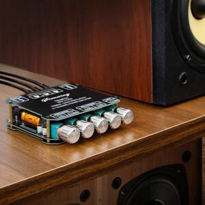 YS-MT21 서브우퍼 오디오 수신기 BT5.0 디지털 파워 앰프 모듈 홈시어터 DIY 스피커용 스테레오