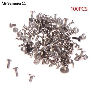 (1a1)(1Y)GD237-100Pcs 미니 소형 소형 정밀 혼합 다중 크기 시계 나사 무브먼트 수리 도구 제작자용 부품