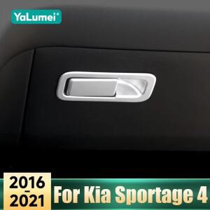 Kia Sportage 4 2016 2020 자동차 내부 앞좌석 승객 보관 핸들 커버 장식 스티커 액세서리
